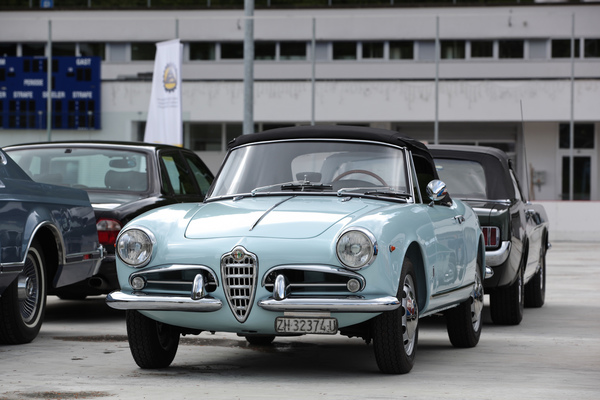Alfa Romeo Giulietta Spider (1963) - O Sole mio - Dolder Classics Mai 2019