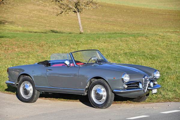 Alfa Romeo Giulietta Spider Veloce (1961) - gemeldet als Lot 169 für Versteigerung der Oldtimer Galerie Toffen vom 27. März 2021
