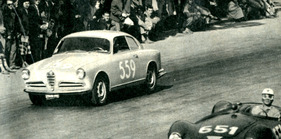 Alfa Romeo Giulietta Sprint (1954) - Die Zerreissprobe bei der Mille Miglia 1954