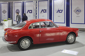 Alfa Romeo Giulietta Sprint (1954) - einer der ersten Bertone-Prototypen des neuen Coupés, gezeigt auf dem Turiner Autosalon 1954, heute im Besitz von Corrado Lopresto - Auto e Moto d'Epoca 2014
