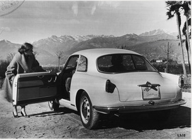 Alfa Romeo Giulietta Sprint (1954) – kleine Heckflossen