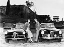 Bild: Alfa Romeo Giulietta Sprint (1954) – rechts ein 1900C Sprint