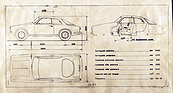 Alfa Romeo Giulietta Sprint (1955) - Abmessungen