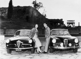 Alfa Romeo Giulietta Sprint (1955) - Schauspielerin Anna Proclemer und Giorgio Albertazzi fuhren beide Alfa