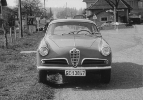 Alfa Romeo Giulietta Sprint (1957) - auf Probefahrt Alfa Romeo Giulietta Sprint (1957) - auf Probefahrt