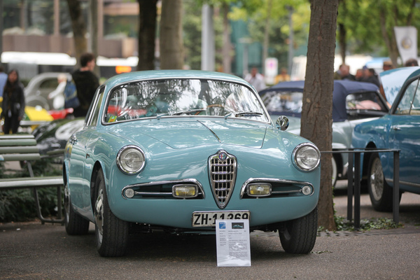 Alfa Romeo Giulietta Sprint (1957) - beim Zürich Classic Car Award 2021