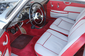Alfa Romeo Giulietta Sprint (1957) - fahrerorientiertes Interieur