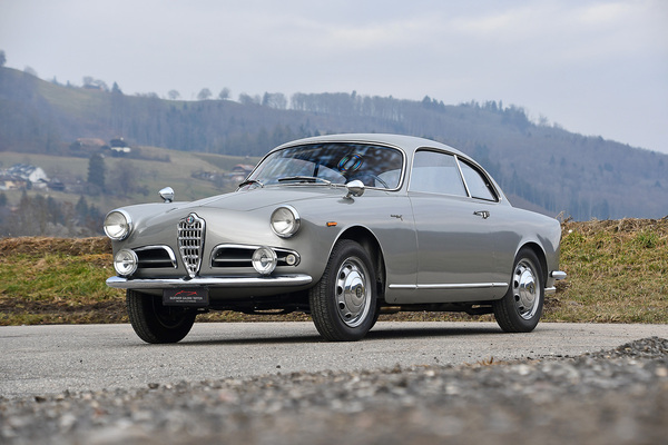 Alfa Romeo Giulietta Sprint 750B (1957) - als Lot 47 angeboten an der Versteigerung der Oldtimer Galerie Toffen am 22. März 2025