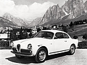 Alfa Romeo Giulietta Sprint Coupé (1961) – vor malerischer Bergkulisse