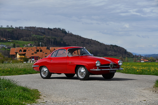 Alfa Romeo Giulietta Sprint Speciale (1961) - as lot 15 at the Swiss Classic World auction of the Oldtimer Gallery on June 1, 2024