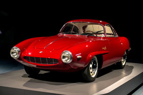 Bild Alfa Romeo Giulietta Sprint Speciale (Prototyp) (1957) - in der Ausstellung "PS:. Ich liebe Dich. Sportwagen-Design der 1950er - 1970er Jahre"
