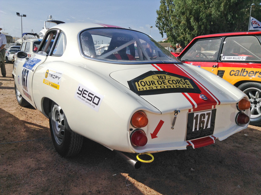 Alfa Romeo Giulietta Sprint Speciale - das älteste Auto im Feld - 15. Tour de Corse Historique 2015
