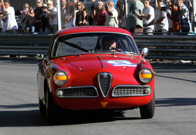Alfa Romeo Giulietta Sprint Veloce (1961) - am Bergrennen Arosa ClassicCar 2011 (Startnummer 311) (1961)