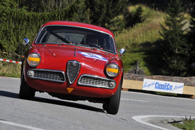 Alfa Romeo Giulietta Sprint Veloce (1961) mit Startnummer 311 an der Arosa ClassicCar 2011 (1961)
