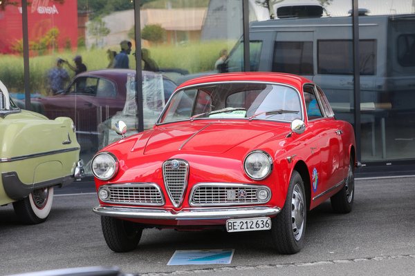 Alfa Romeo Giulietta Sprint Veloce (1962) - klassisches Coupé aus Italien - Old Wheels Biel-Bienne 2025