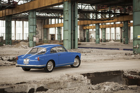 Alfa Romeo Giulietta Sprint Veloce Allegerita (1956) - rund 70 kg leichter war die Variante mit Aluminium-Türen/-Deckeln trocken