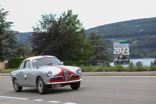 Alfa Romeo Giulietta Sprint Veloce Alleggerita (1957) - Feld 1 - 5. Memorial Bergrennen Steckborn 2023