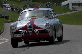 Alfa Romeo Giulietta Sprint Veloce S1 (1957) - im Feld der Touren- und Sportwagen aus der Nachkriegszeit am GP Mutschellen 2012