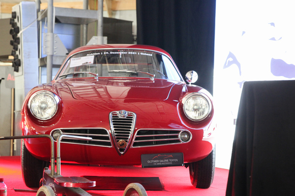 Alfa Romeo Giulietta Sprint Zagato (1959) - als Lot 138 anlässlich der Versteigerung Oldtimer Galerie Toffen in Gstaad vom 29. Dezember 2021
