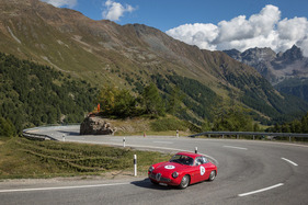 Alfa Romeo Giulietta Sprint Zagato (1960) - am Bergrennen Bernina Gran Turismo 2021