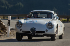 Alfa Romeo Giulietta Sprint Zagato (1962) - am Bergrennen Bernina Gran Turismo 2021