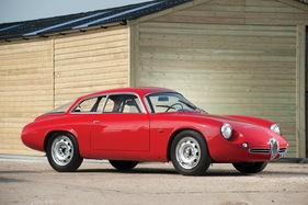 Alfa Romeo Giulietta Sprint Zagato 'Coda Tronca' 1962 - Seitliche Frontansicht Alfa Romeo Giulietta Sprint Zagato 'Coda Tronca' 1962 - Seitliche Frontansicht