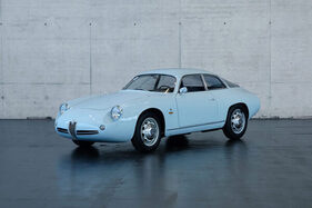 Alfa Romeo Giulietta Sprint Zagato „Coda Tronca“ (1962) - als Lot 103 an der Humer und Granner Classic Expo Salzburg Versteigerung 2024