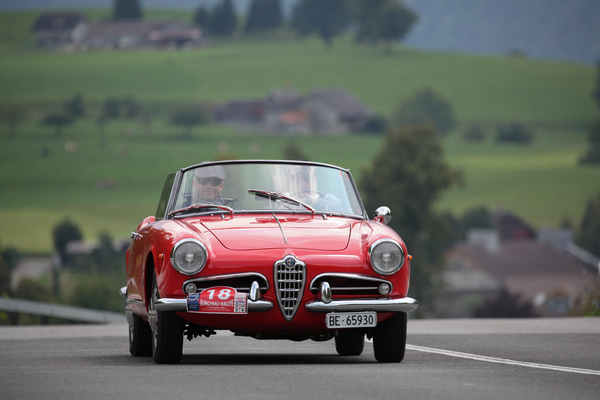 Alfa Romeo Giulietta Spyder (1961) - an der OCC Jungfrau Rallye 2018
