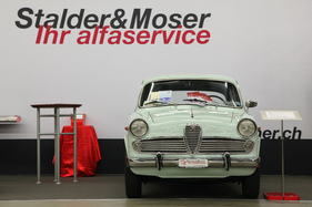 Alfa Romeo Giulietta TI (1963) - für CHF 19'900 angeboten von Stalder & Moser - Oldtimermesse St. Gallen 2018