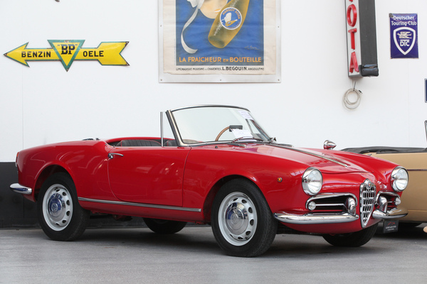 Alfa Romeo Giulietta Veloce Spider von 1959 - Versteigerung der Oldtimer Galerie in Toffen am 26. März 2022