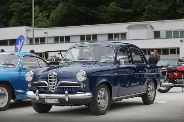 Alfa Romeo Giulietta - die kleine, sportliche Limousine aus Mailand (Dolder Classics Mai 2018)