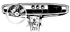 Alfa Romeo Junior Z (1969) - Entwurfszeichnung - Armaturenbrett (© Archiv Automobil Revue) Alfa Romeo Junior Z (1969) - Entwurfszeichnung - Armaturenbrett (© Archiv Automobil Revue)