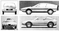 Alfa Romeo Junior Z (1969) - Skizzen in Entwicklungsstufen (© Archiv Automobil Revue) Alfa Romeo Junior Z (1969) - Skizzen in Entwicklungsstufen (© Archiv Automobil Revue)