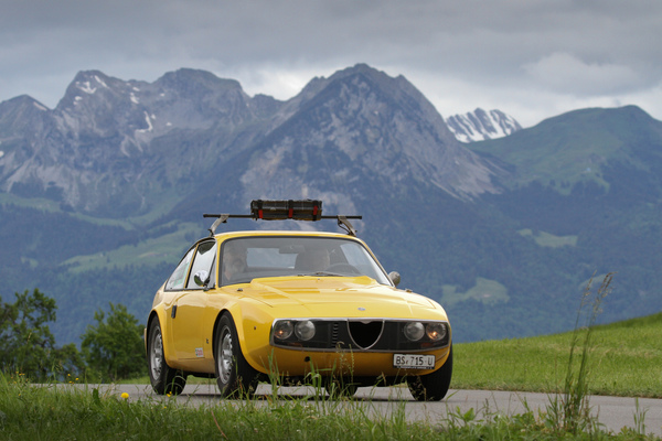 Bild Alfa Romeo Junior Zagato - am Alpenbrevet 2020
