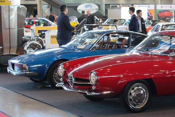 Alfa Romeo-Klassiker aus den Sechzigerjahren - Bertone Giulia SS und Zagato Junior - Retro Classics Stuttgart 2020