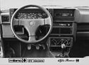Alfa Romeo Milano 6V Iniezione (1987) - Interieur und Cockpit