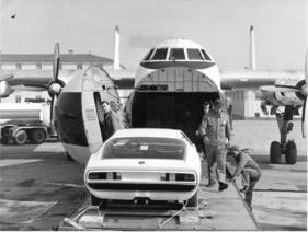 Alfa Romeo Montreal (1967) - Verlad der Prototyps für die Präsentation in Montreal