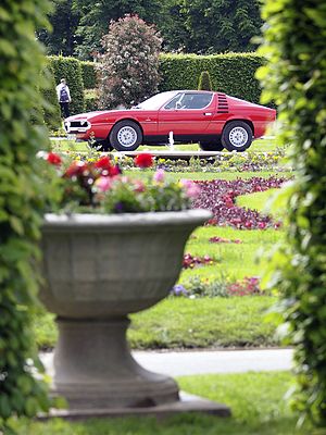 Alfa Romeo Montreal (1972) - an der Veranstaltung "Retro Classics meets Barock" 2013