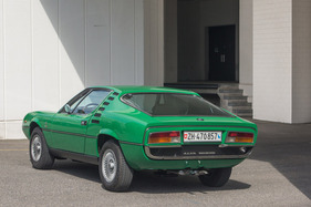 Alfa Romeo Montreal (1972) - der Kofferraum ist via die Heckscheibe zugänglich