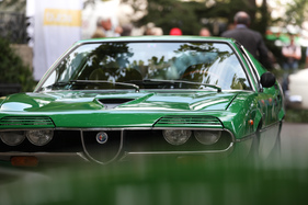 Alfa Romeo Montreal (1972) - eine der schönsten Schöpfungen Gandinis - am ZCCA 2016