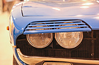 Bild: Alfa Romeo Montreal (1972) - in Blau und mit endgültigen Scheinwerfer-Abdeckungen - Auto d'Epoca Padova 2015