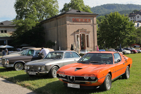 Alfa Romeo Montreal (1972) - in classic orange and red livery - 40th Oldtimer Meeting Baden-Baden 2016