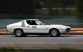 Alfa Romeo Montreal (1974) - Teilnehmer bei der Lenzerheide Motor Classics 2013
