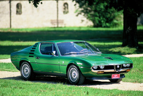 Alfa Romeo Montreal (1975) - grün métallic war eine der auffälligeren Farben der angebotenen Palette