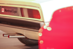 Alfa Romeo Montreal Prototyp (1967) - elegante Rückleuchten - Auto d'Epoca Padova 2015