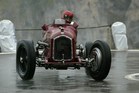 Image: Alfa Romeo P3 (1932) - Robert Fink at the wheel of the beautiful Alfa at the Klausenrennen Memorial 2002