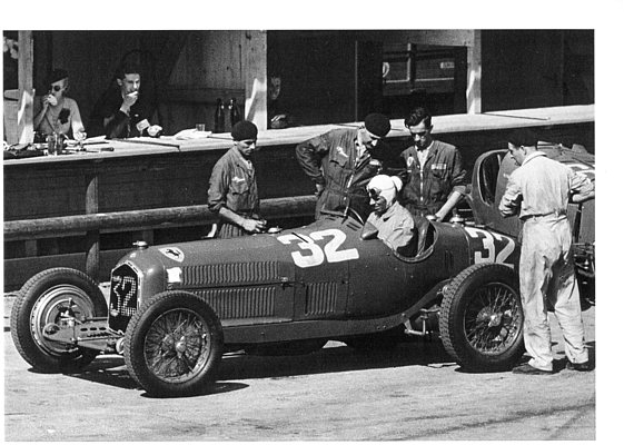 Alfa Romeo P3 (1934) - Achille Varzi beim GP Bern