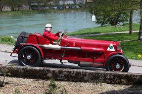 Alfa Romeo RL Targa Florio (1924) - am Treffen italienischer Oldtimerautos Italiauto 2013 Alfa Romeo RL Targa Florio (1924) - am Treffen italienischer Oldtimerautos Italiauto 2013
