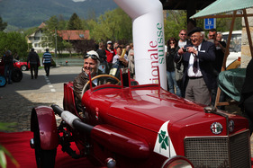 Alfa Romeo _RL Targa Florio (1924) - am Treffen italienischer Oldtimerautos Italiauto 2013