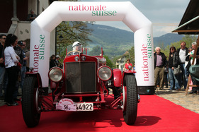 Alfa Romeo _RL Targa Florio (1924) - am Treffen italienischer Oldtimerautos Italiauto 2013